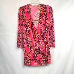 Peter Nygard Floral Wrap Dress